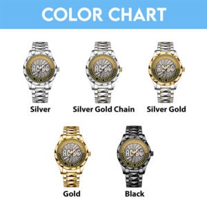 Rock Music Alloy Luxury Quartz Watch - MAITM 12100