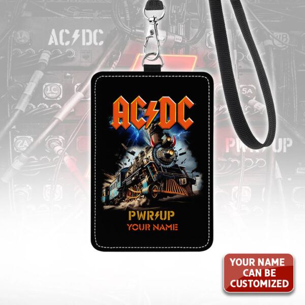 Personalized Rock Music ID Badge Holder - TANTN 14665