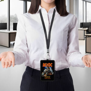 Personalized Rock Music ID Badge Holder - TANTN 14665