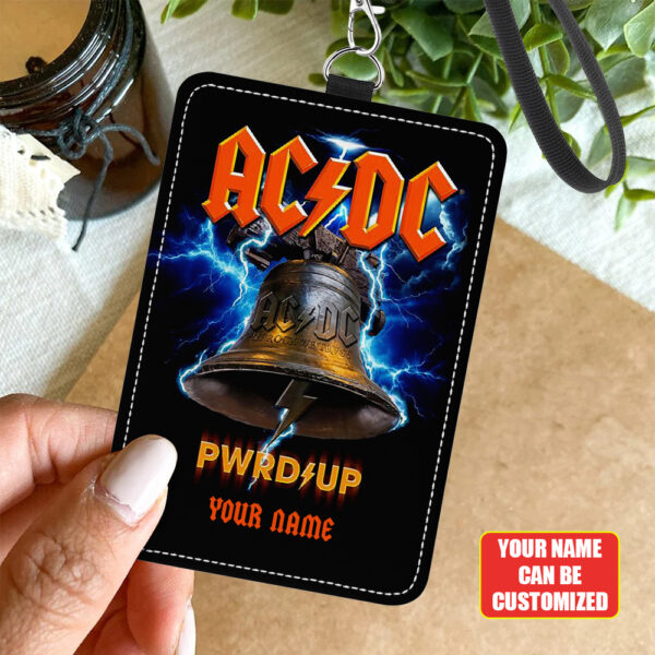 Personalized Rock Music ID Badge Holder - TANTN 14667