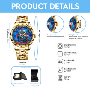 IRMA Alloy Luxury Quartz Watch - TMTHU 129