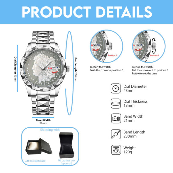 US250 Alloy Luxury Quartz Watch - TANTN 14730