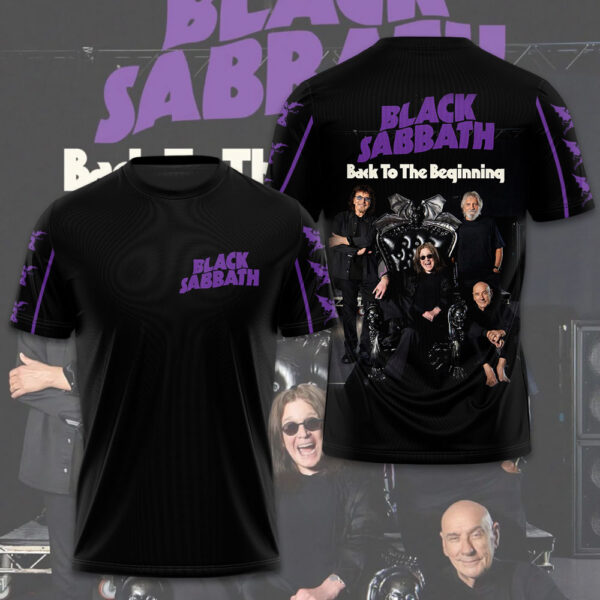Black Sabbath 3D Apparel - TMTHU 052