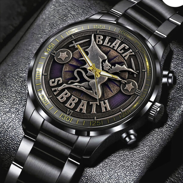 Black Sabbath Black Stainless Steel Watch - TMTHU 036