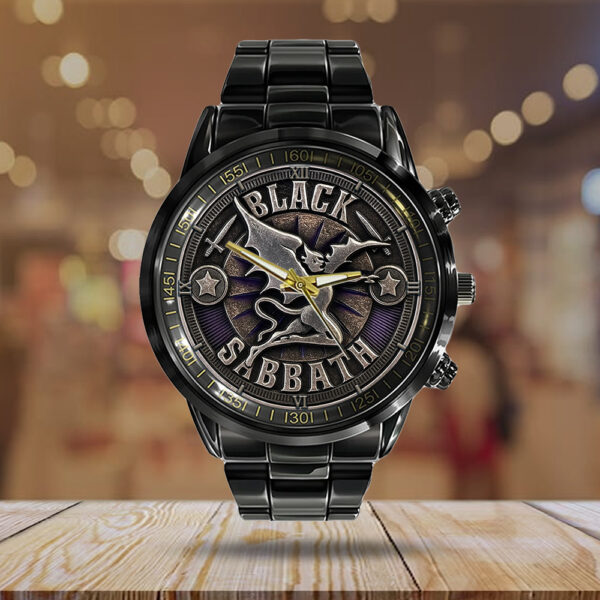 Black Sabbath Black Stainless Steel Watch - TMTHU 036