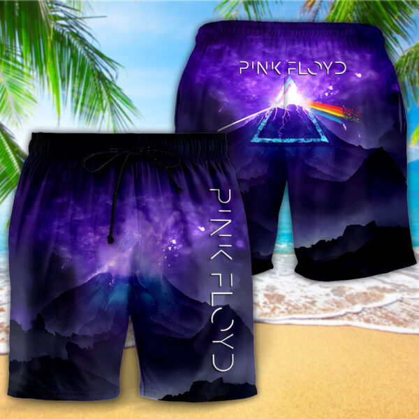 Pink Floyd 3D Hawaiian Shirt Shorts - TMTHU 117