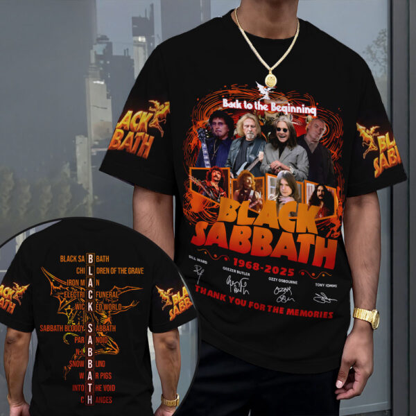 Black Sabbath 3D Apparel - MAITM 12088