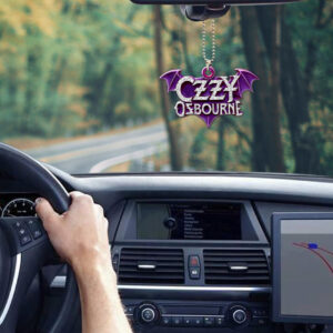 Black Sabbath x Ozzy Osbourne Custom shape 2-sided Acrylic Car Ornament - HOATT 12036
