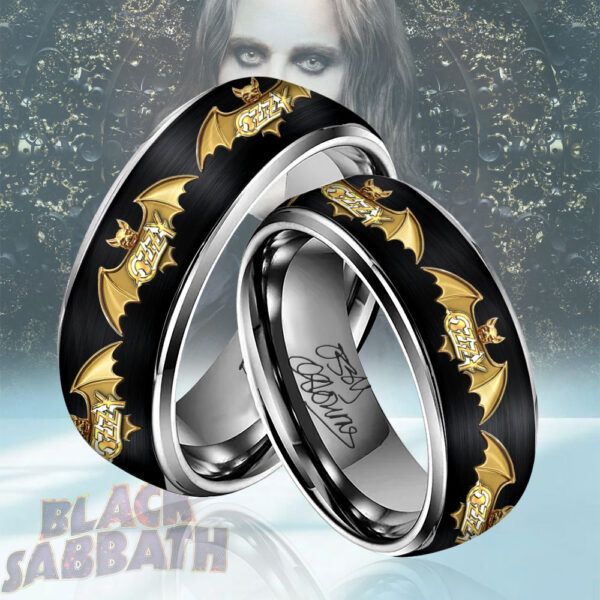 Black Sabbath x Ozzy Osbourne Custom Alloy Ring - MAITM 12077