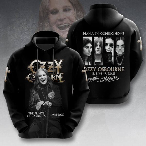 Black Sabbath x Ozzy Osbourne 3D Apparel - HOATT 11997
