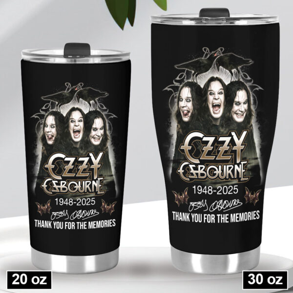 Black Sabbath x Ozzy Osbourne Tumbler Cup - HOATT 12032