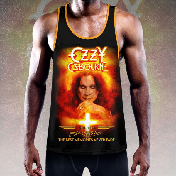 Black Sabbath x Ozzy Osbourne Y-Back Muscle Tank Top - HOATT 12037