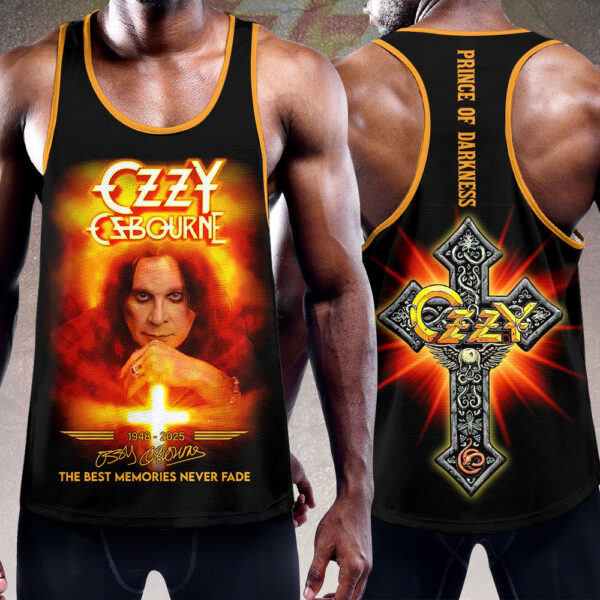 Black Sabbath x Ozzy Osbourne Y-Back Muscle Tank Top - HOATT 12037