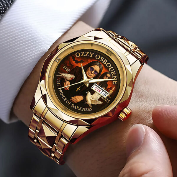 Black Sabbath x Ozzy Osbourne Alloy Luxury Quartz Watch - HOATT 11977