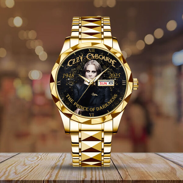 Black Sabbath x Ozzy Osbourne Alloy Luxury Quartz Watch - HOATT 11983