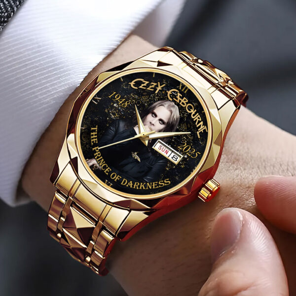 Black Sabbath x Ozzy Osbourne Alloy Luxury Quartz Watch - HOATT 11983