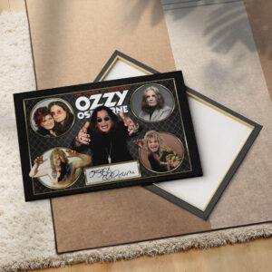 Black Sabbath x Ozzy Osbourne Rectangle Canvas With Inner Frame - HOATT 12041