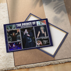Black Sabbath x Ozzy Osbourne Rectangle Canvas With Inner Frame - HOATT 12099