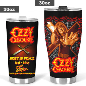 Black Sabbath x Ozzy Osbourne Tumbler Cup - HOATT 12068