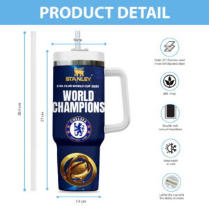 Chelsea FC 40oz Stanley Tumbler - TANTN 14516