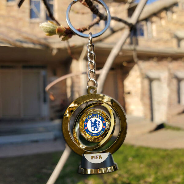Chelsea FC Custom Shape 2-sided Keychain - MAITM 12069