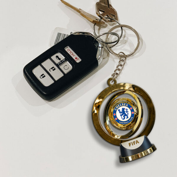 Chelsea FC Custom Shape 2-sided Keychain - MAITM 12069