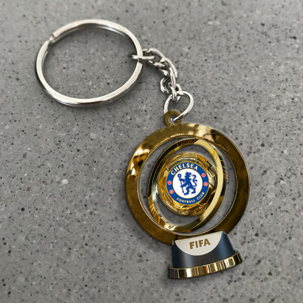 Chelsea FC Custom Shape 2-sided Keychain - MAITM 12069