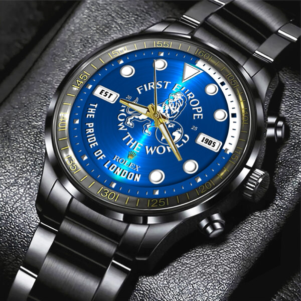 Chelsea FC x Rolex Black Stainless Steel Watch - MAITM 12071
