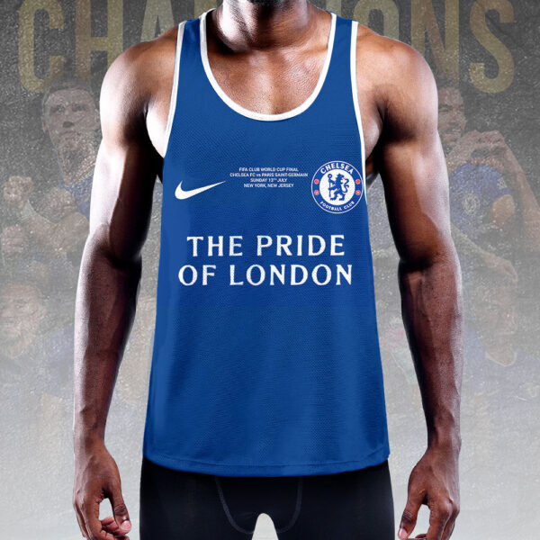 Chelsea FC Y-Back Muscle Tank Top - HOATT 11816
