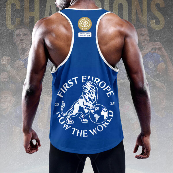 Chelsea FC Y-Back Muscle Tank Top - HOATT 11816