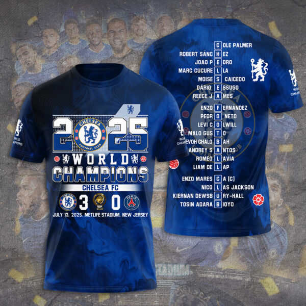 Chelsea FC 3D Apparel - TANTN 14455