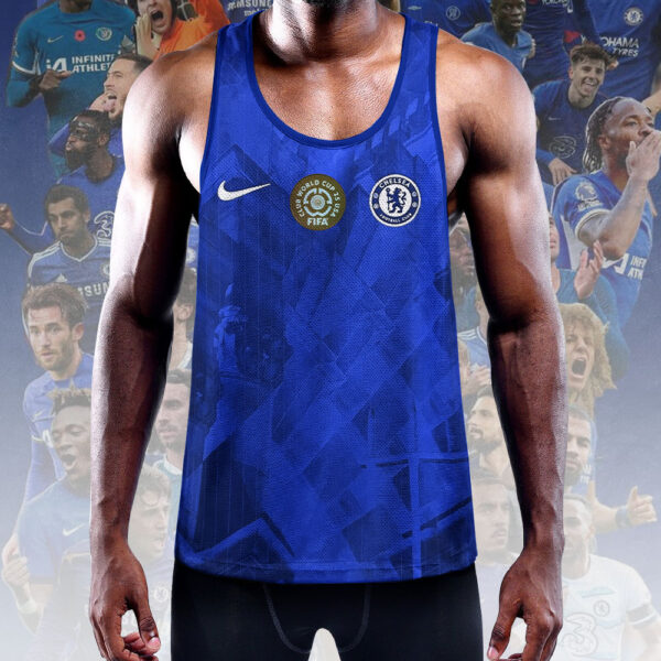Chelsea FC Y-Back Muscle Tank Top - HOATT 11798