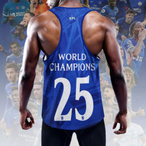 Chelsea FC Y-Back Muscle Tank Top - HOATT 11798