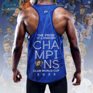 Chelsea FC Y-Back Muscle Tank Top - HOATT 11846