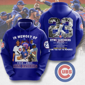 Chicago Cubs x Ryne Sandberg 3D Apparel - MAITM 12353
