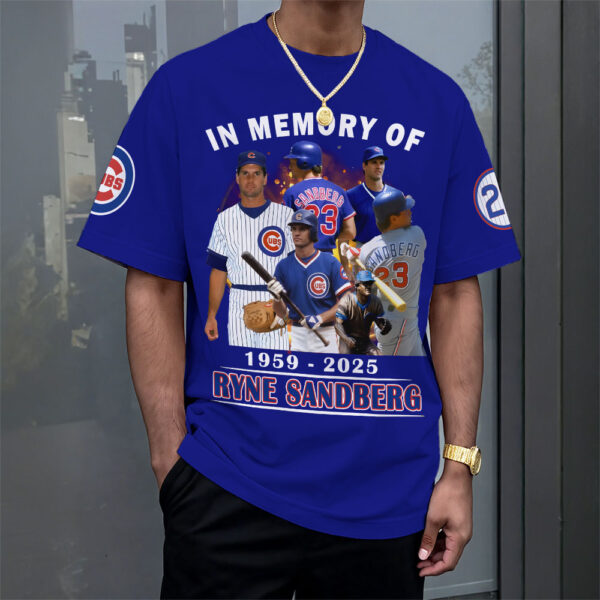 Chicago Cubs x Ryne Sandberg 3D Apparel - MAITM 12353