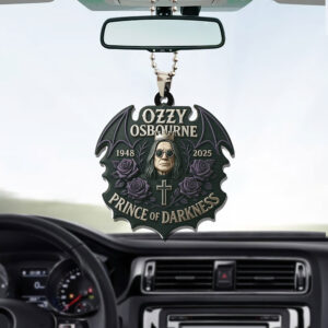 Ozzy Osbourne Custom Shape 1-sided Acrylic Car Ornament - TMTHU 134