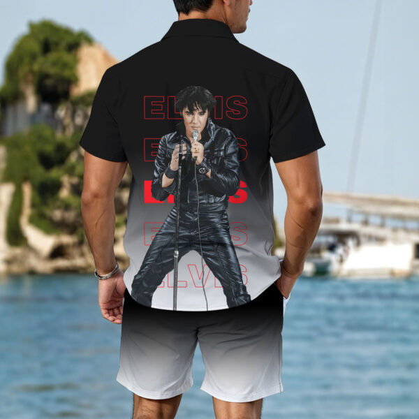 Elvis Presley 3D Hawaiian Shirt Shorts - MAITM 12124
