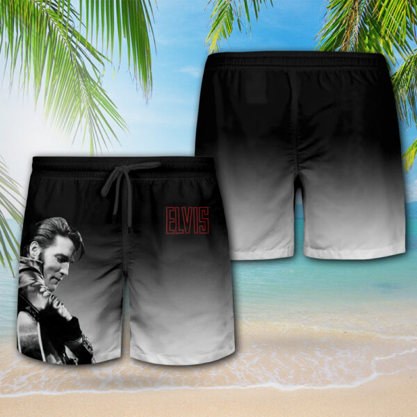 Elvis Presley 3D Hawaiian Shirt Shorts - MAITM 12124
