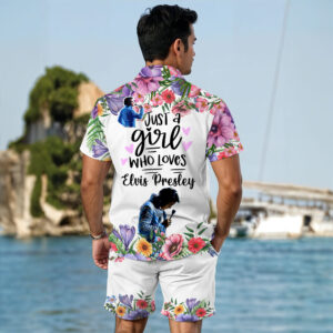 Elvis Presley 3D Hawaiian Shirt Shorts - MAITM 12125