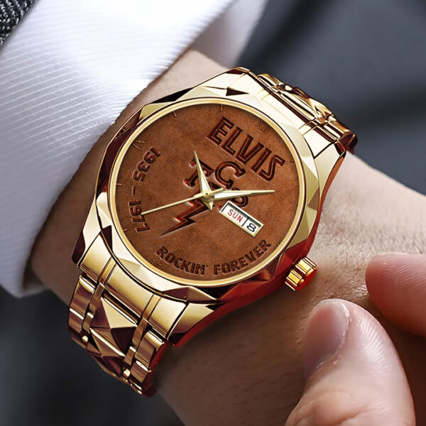 Elvis Presley Alloy Luxury Quartz Watch - HOATT 11976