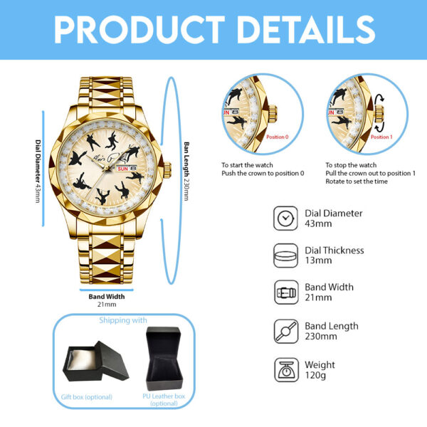 Elvis Presley Alloy Luxury Quartz Watch - TANTN 14497