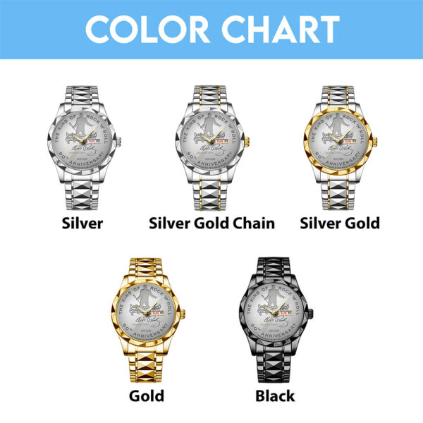Elvis Presley Alloy Luxury Quartz Watch - TANTN 14499