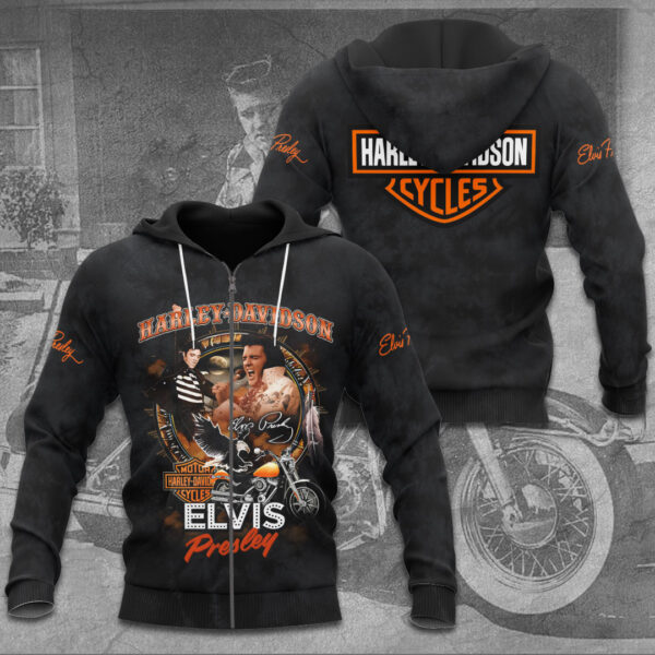 Elvis Presley x Harley Davidson 3D Apparel - TANTN 14229
