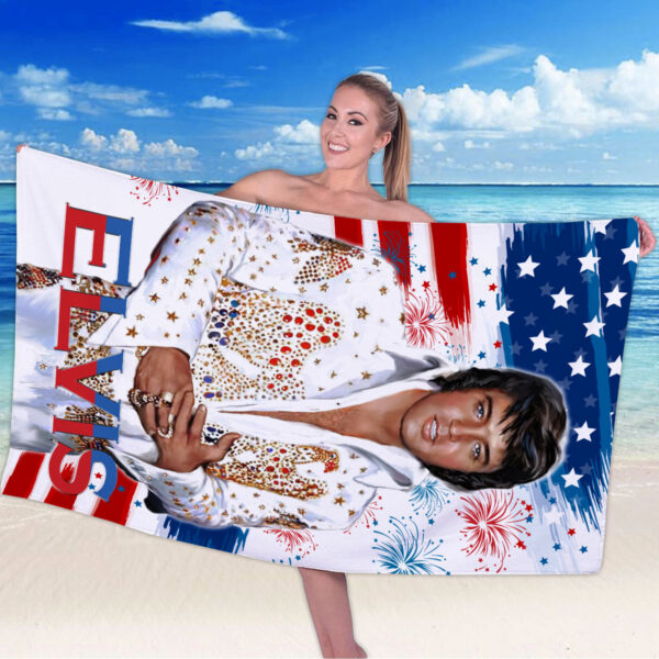 Elvis Presley Rectangle Beach Towel - HOATT 11941