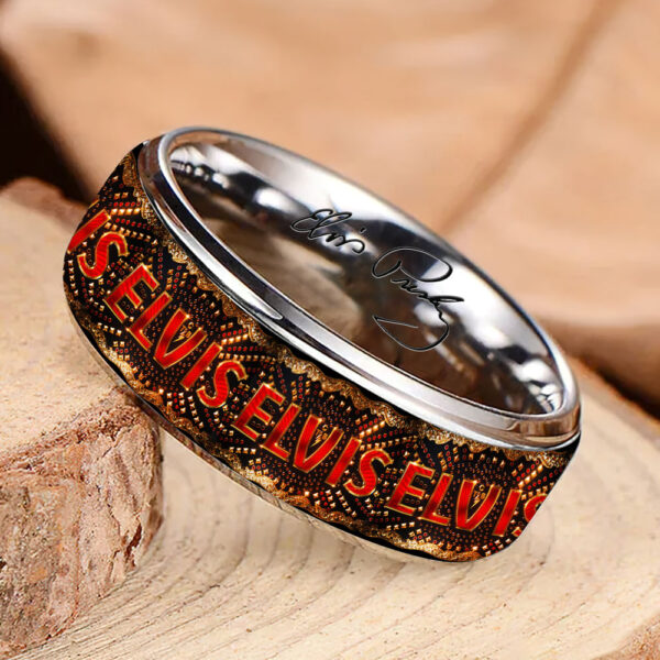 Elvis Presley Custom Alloy Ring - MAITM 11943