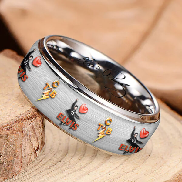 Elvis Presley Custom Alloy Ring - MAITM 11944