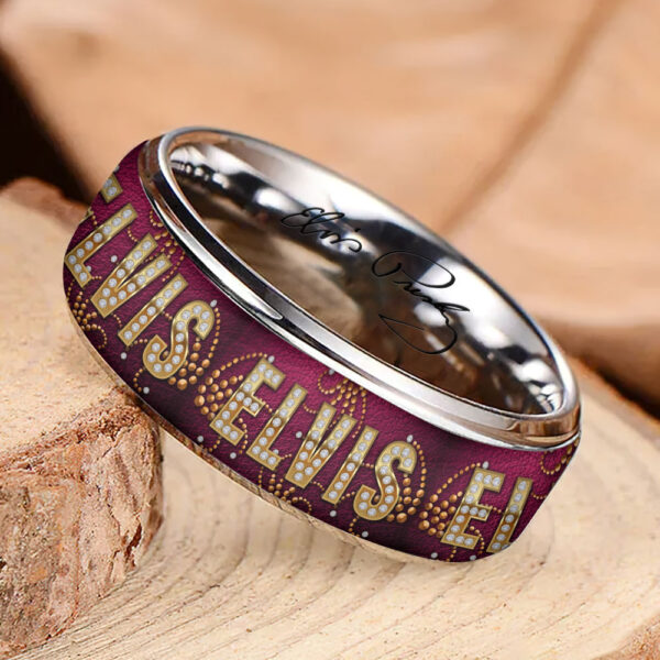 Elvis Presley Custom Alloy Ring - MAITM 11946