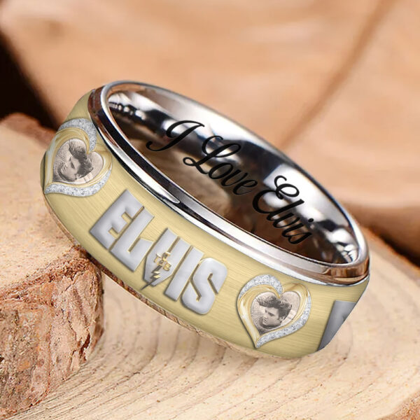 Elvis Presley Custom Alloy Ring - MAITM 12019