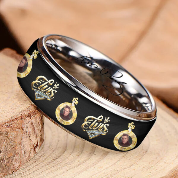 Elvis Presley Custom Alloy Ring - MAITM 12048